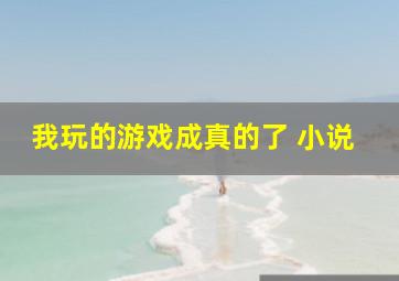 我玩的游戏成真的了 小说